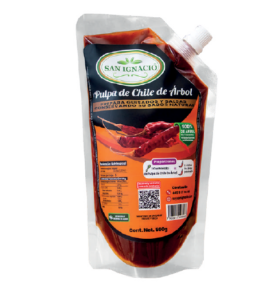 Pulpa de Chile de árbol 500 gr