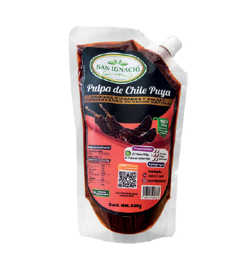 Pulpa de Chile puya 500 gr