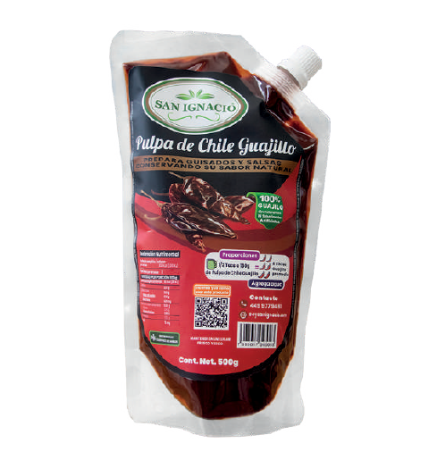 Pulpa de Chile guajillo 500 gr