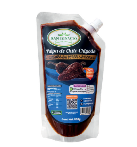 Pulpa de Chile chipotle ahumado 500 gr
