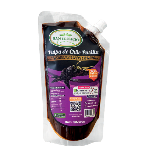 Pulpa de Chile pasilla 500 gr